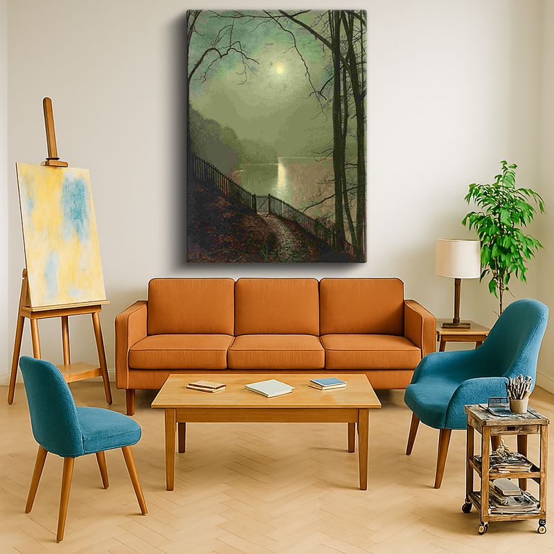 Ressam Kanvas Tablo 77